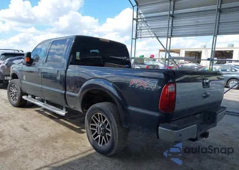 2014 Ford F-250 Xlt из США, поврежденный, VIN 1FT7W2BTXEEB50496